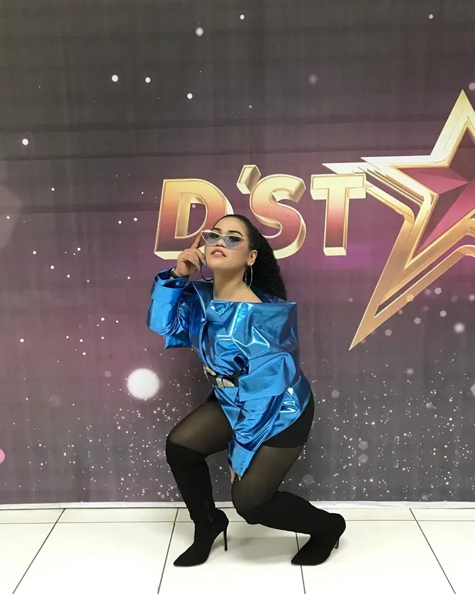 Aksi panggung Weni pun membuat seluruh juri terpukau (Credi: instagram.com/da3_weni).