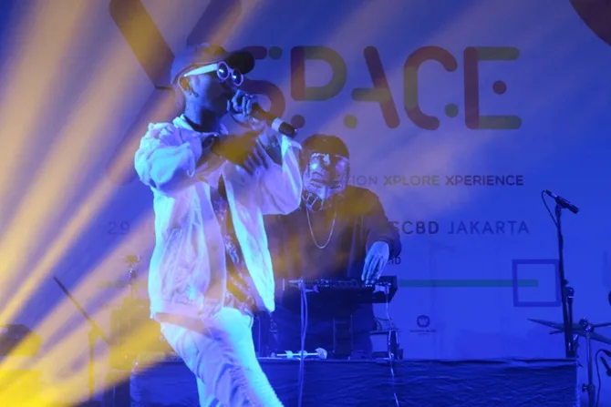 Malam itu total Young Lex bawakan 6 buah lagu.