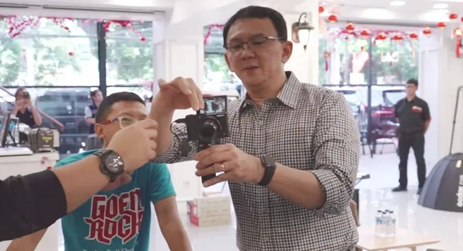 Basuki Tjahaja Poernama credit: Youtube/Panggil Saya BTP