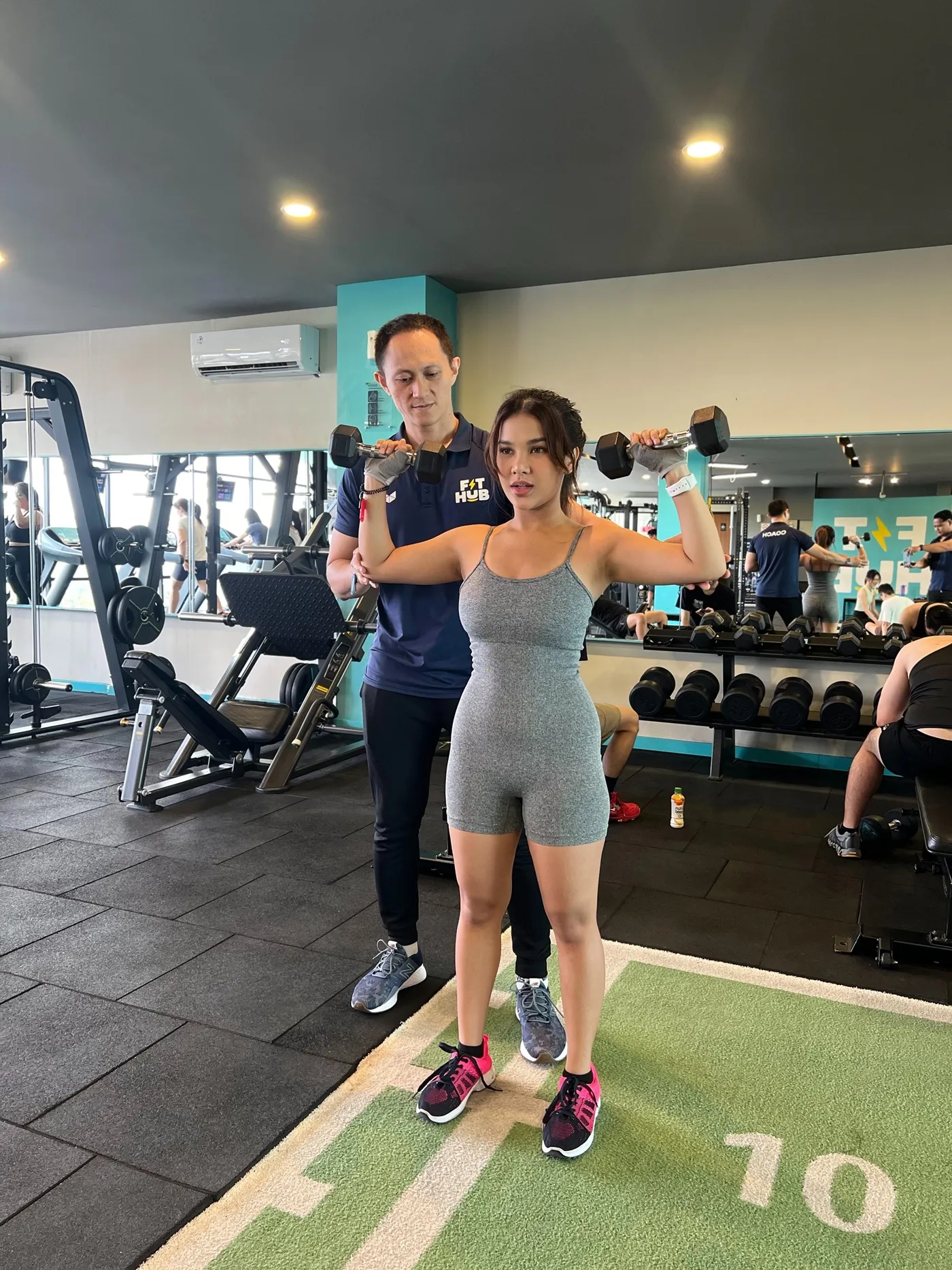 Cerita Janita Gabriela yang Sedang Giat Berolahraga (Credit: Istimewa)