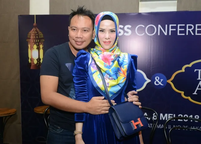 Vicky Prasetyo dan Angel lelga © KapanLagi.com/Bayu Herdianto
