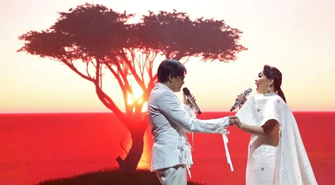 Dewi Gita dan Armand Maulana © KapanLagi.com/Bambang E. Ros