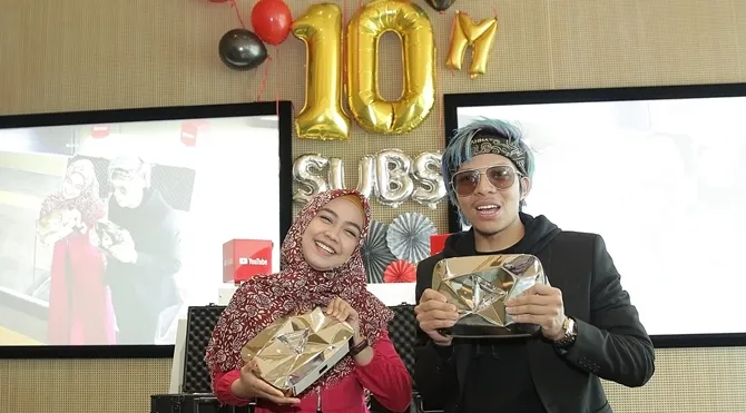 Atta Halilintar dan Ria Ricis © Istimewa