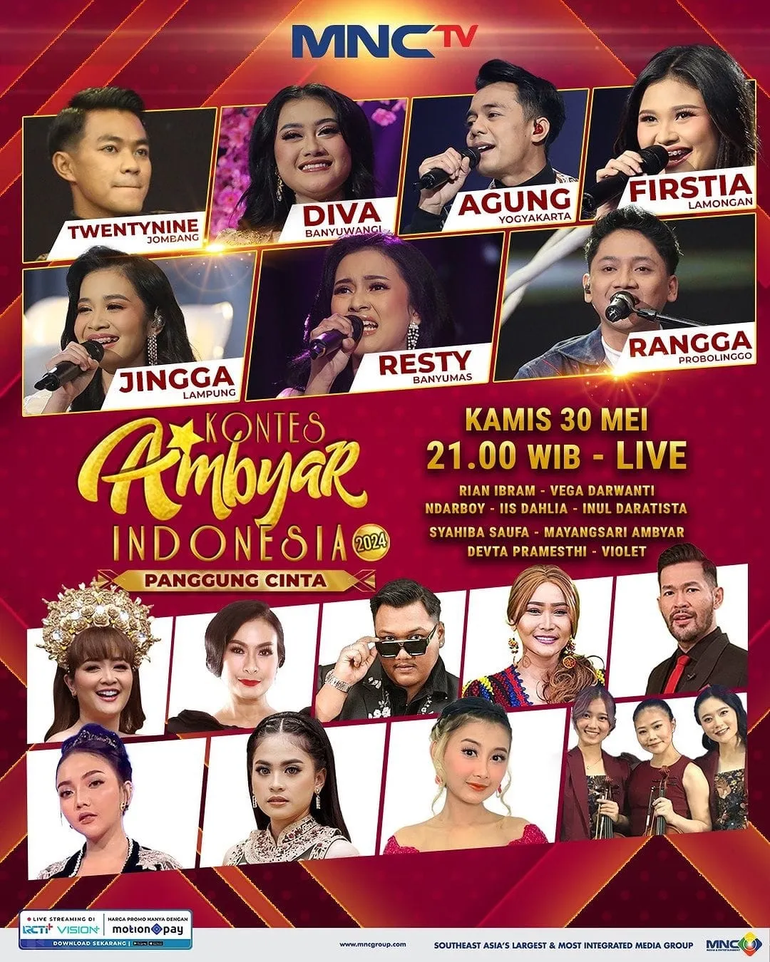 Kontes Ambyar Indonesia 2024 (Credit: Istimewa)