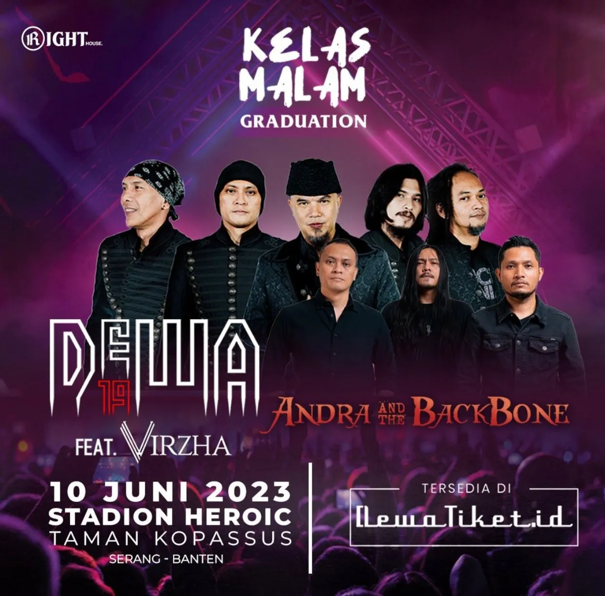 Dewa 19 Bakal Guncang Serang © Istimewa