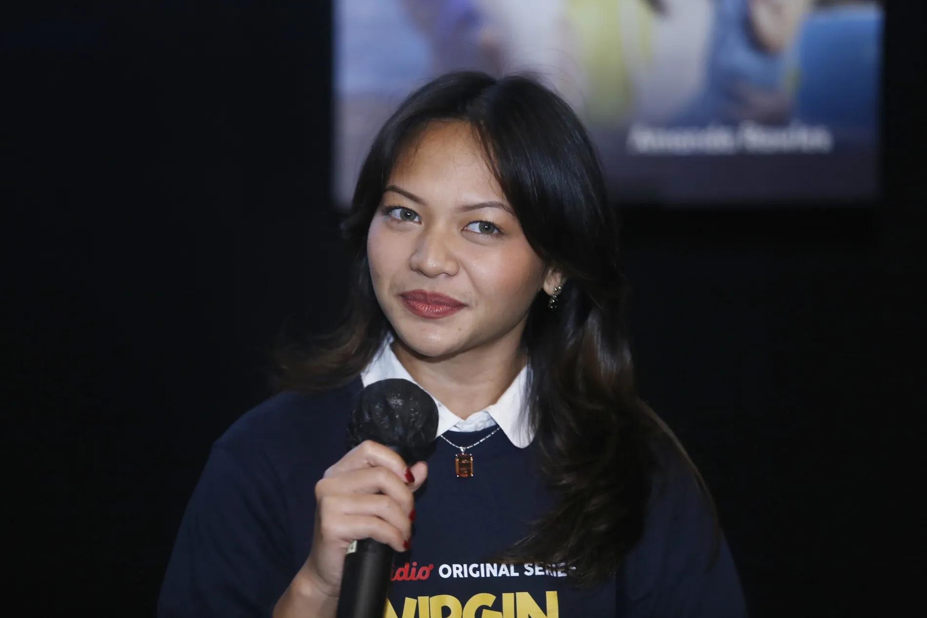 Amel Carla akui susah lepas imej artis cilik © KapanLagi.com/Bayu Herdianto