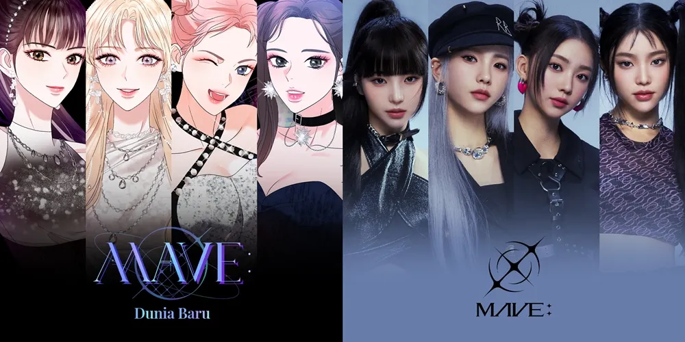 Marty Anggota K-POP Virtual MAVE jadi duta Kakao Webtoon Tanah Air (Credit: Istimewa)