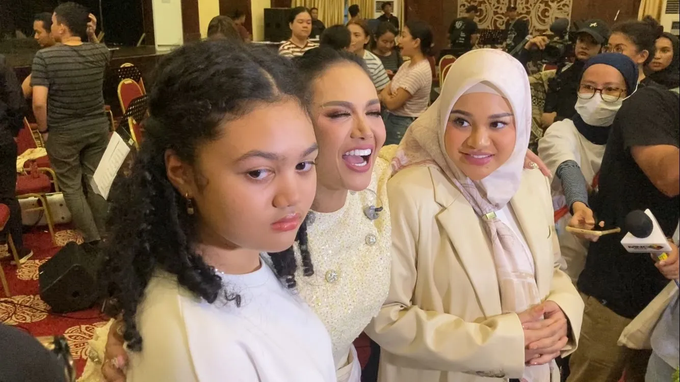 Aurel Hermansyah Sebut Krisdayanti Puasa Ngomong (Credit: Istimewa)