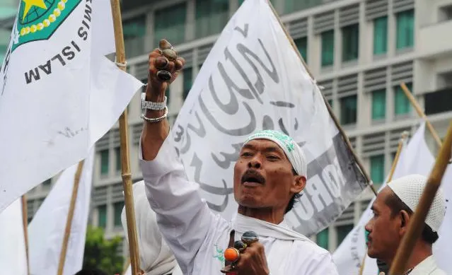 Massa FPI @Foto: Merdeka.com