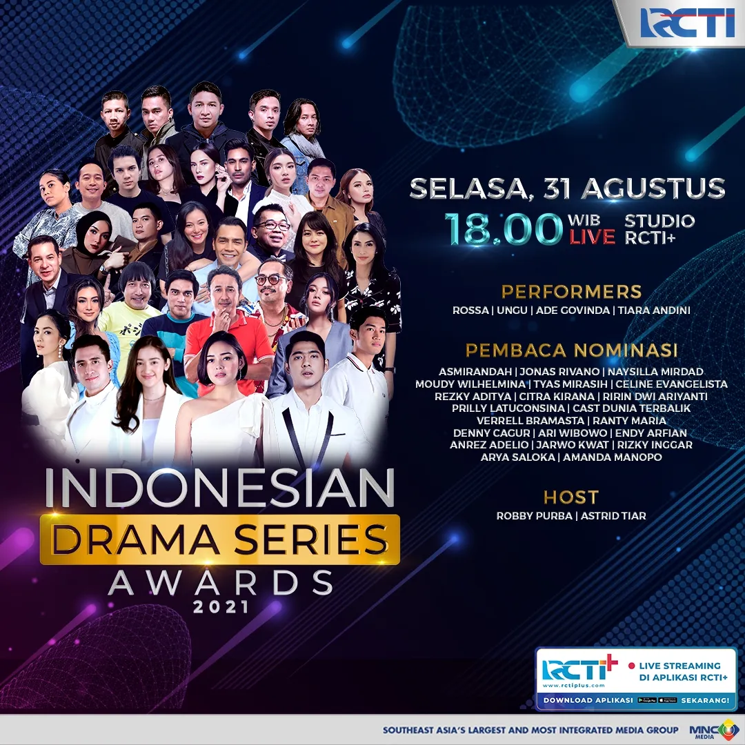 Indonesian Drama Series Awards (Credit: Istimewa)