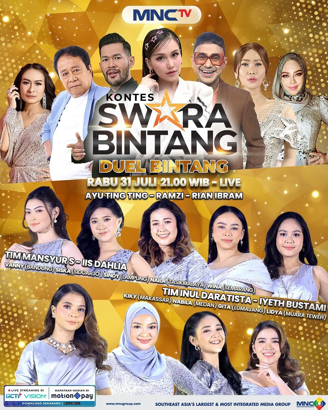 Kontes Swara Bintang (Credit: Istimewa)