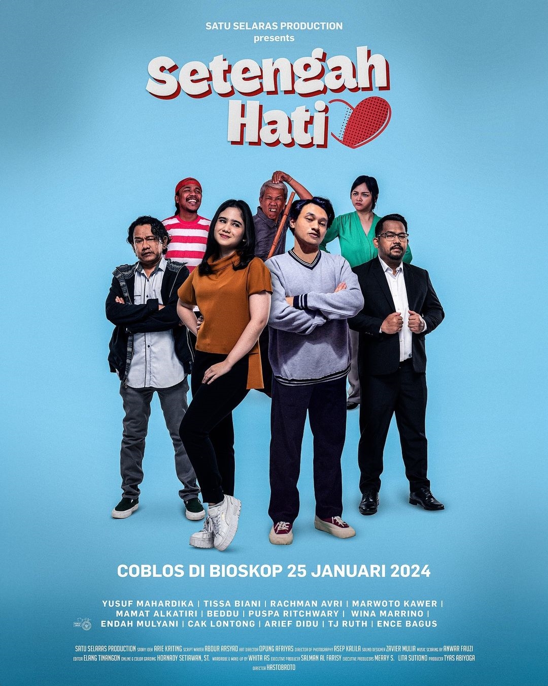 Film Setengah Hati Resmi Tayang Dibintangi Tissa Biani Hingga Bedu