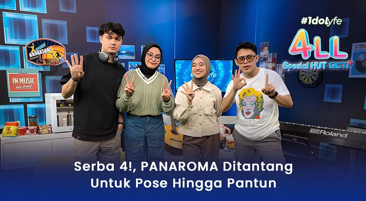 PANAROMA Ditantang untuk Bikin Pantun hingga Berpose (Credit: Istimewa)