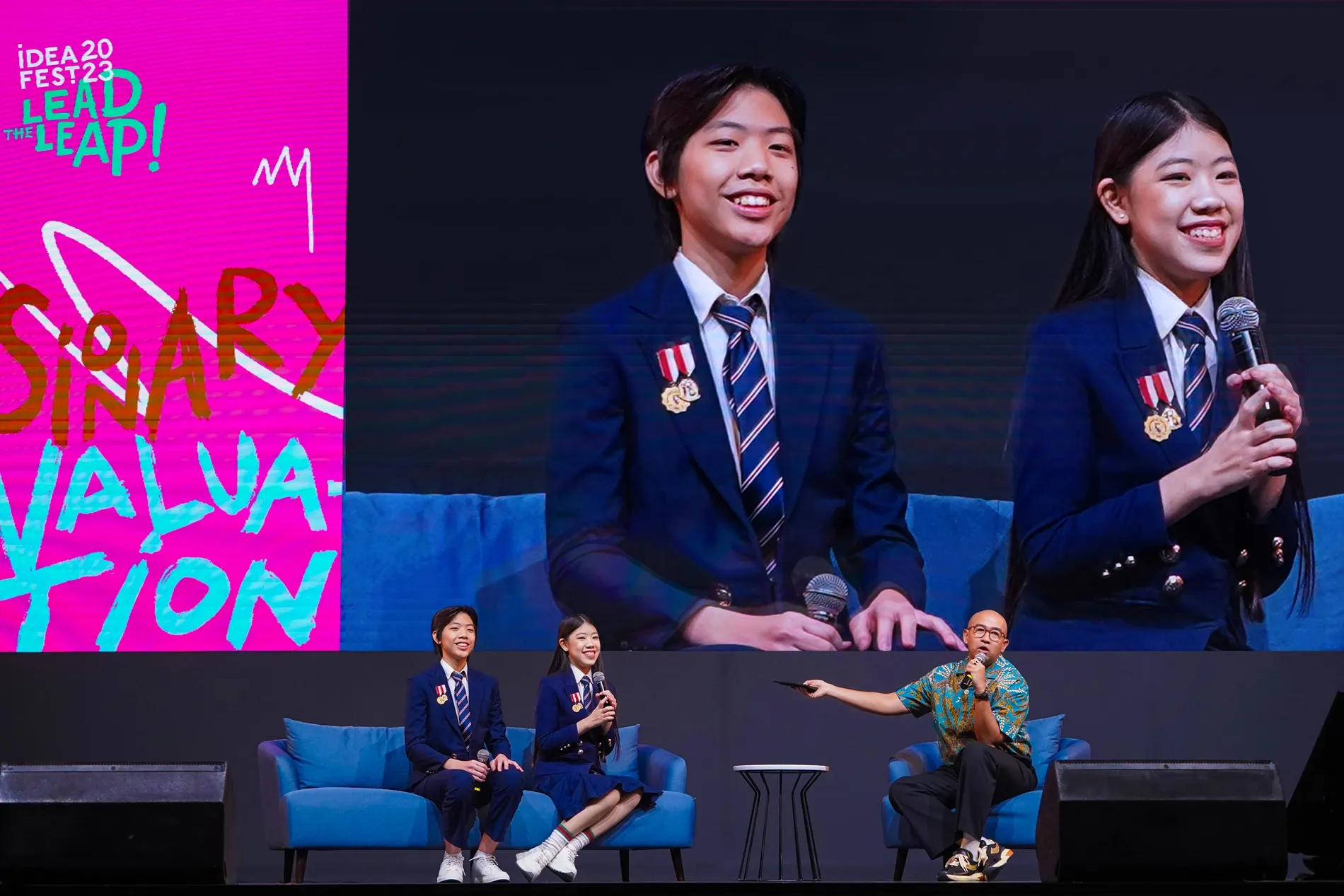 Mischka-Devon turut tampil di Ideafest 2023 (Credit: Istimewa)
