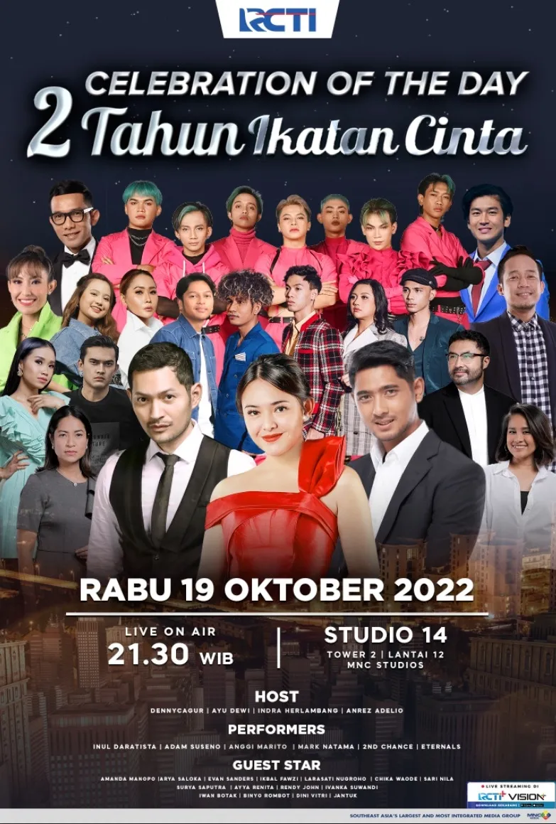 Ikatan Cinta rayakan perjalanan cinta Al dan Andin (Credit: Istimewa)