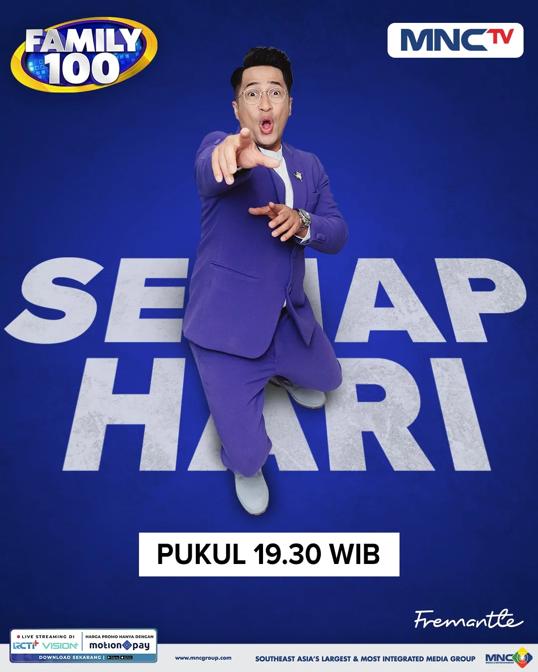 Game Show Family 100 Kini Makin Seru (Credit: Istimewa)