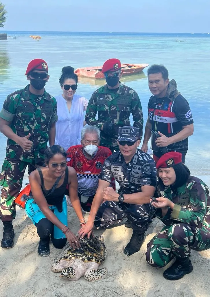 Letkol Marinir Edy Effendi Gandeng SCI dalam Kegiatan Bakti Sosial (Credit: Istimewa)