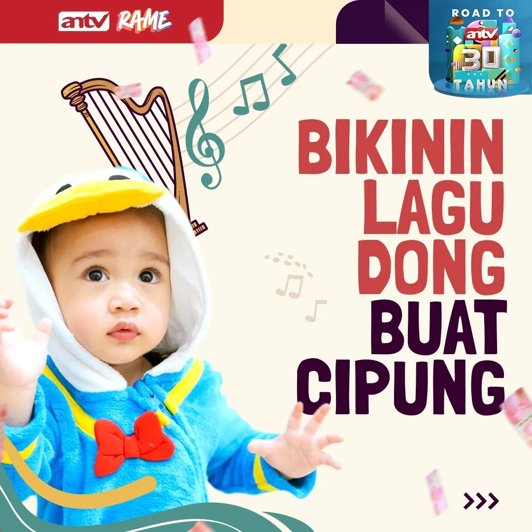Cipung Bikin Kompetisi Cipta Lagu (Credit: instagram.com/raffinagita1717)