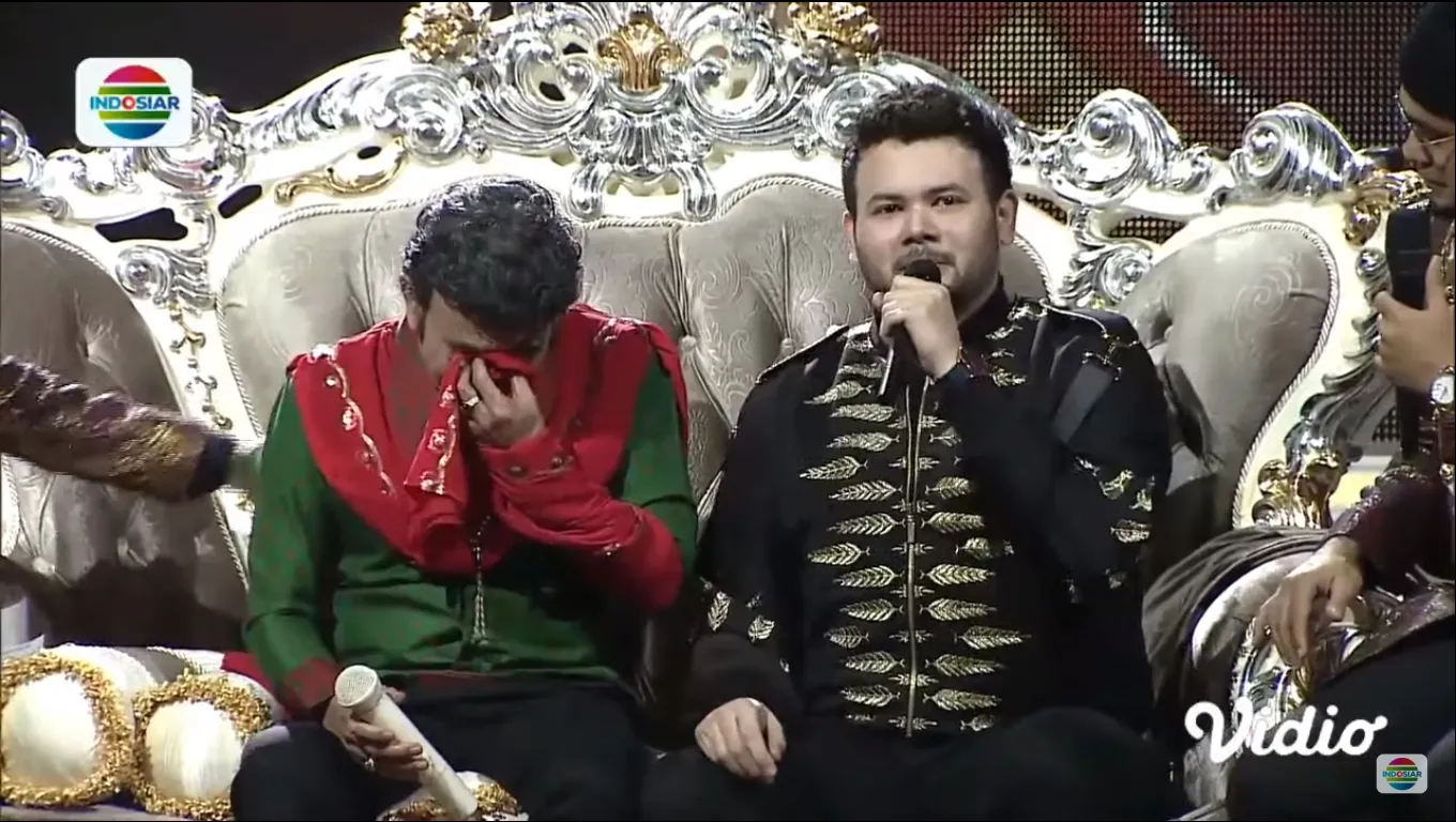 Rhoma Irama dan Ridho Rhoma (Credit: Youtube/Indosiar)