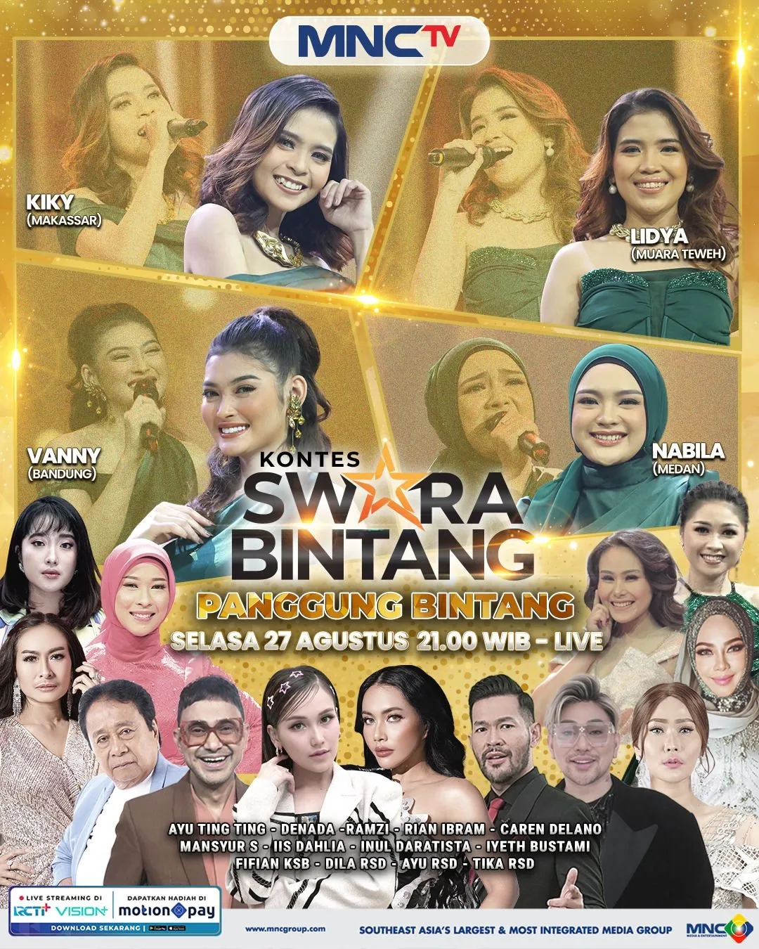 Kontes Swara Bintang (Credit: Istimewa)