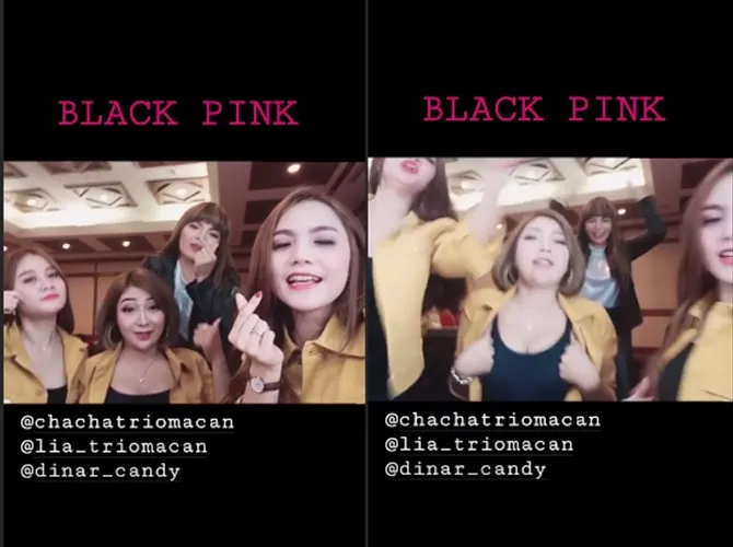 Trio Macan dan Dinar Candy (Credit: instagram.com/dara_triomacan)