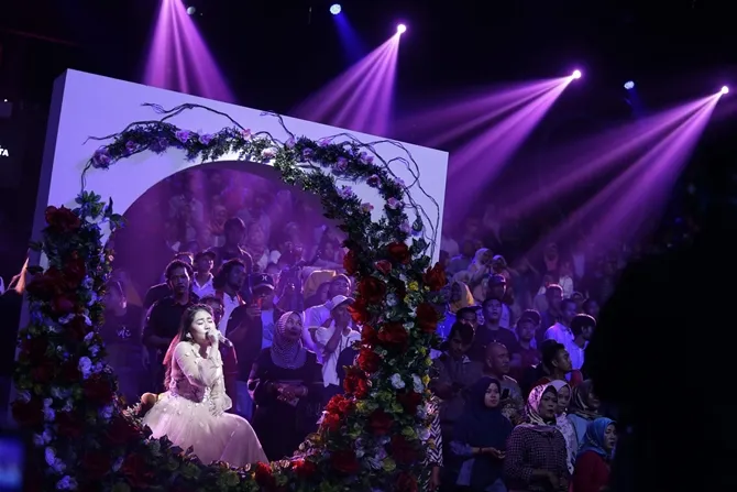 Via Vallen © KapanLagi.com/Agus Apriyanto