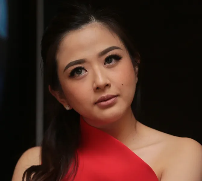 Franda termotivasi untuk jalani persalinan normal. © KapanLagi.com/Bayu Herdianto