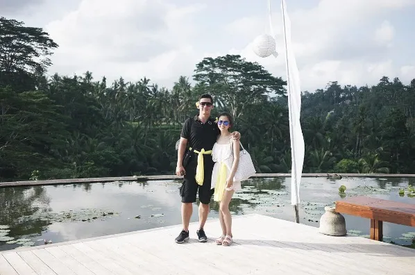 Samuel Zylgwyn & Franda tinggalkan Bali yang jadi tempat mereka menikah. ©instagram.com/frandaaa87
