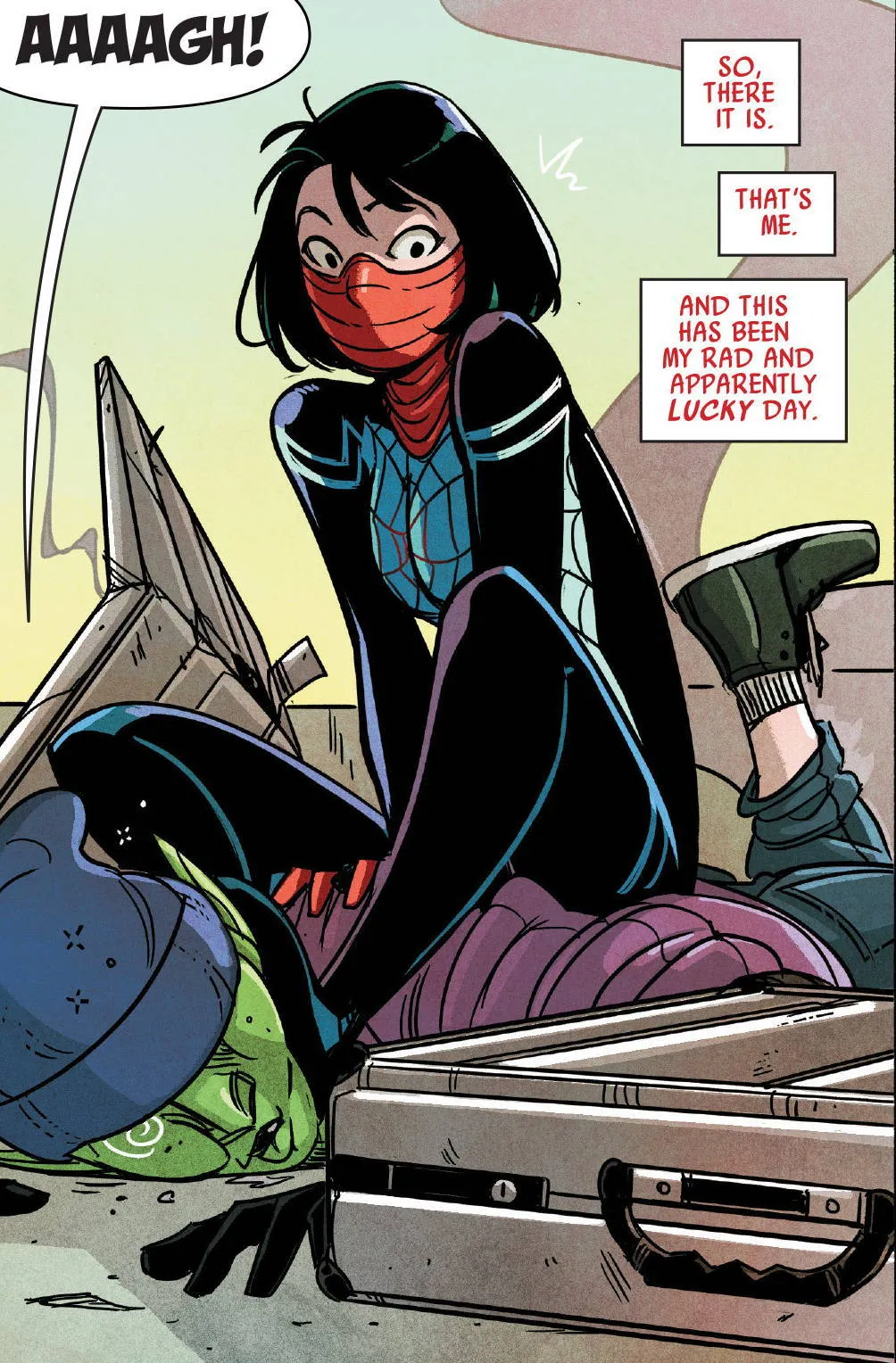 Penampilan Silk. (Foto: Marvel Comic)