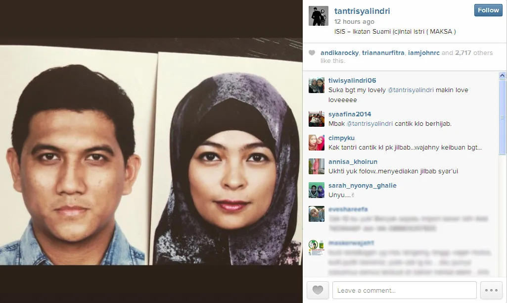 Arda Naff adalah anggota ikatan suami cinta istri © Instagram/Tantri Kotak