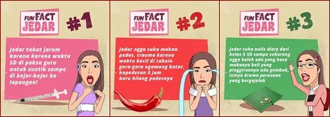 Fun Fact Jedar © Instagram/jedarcantik