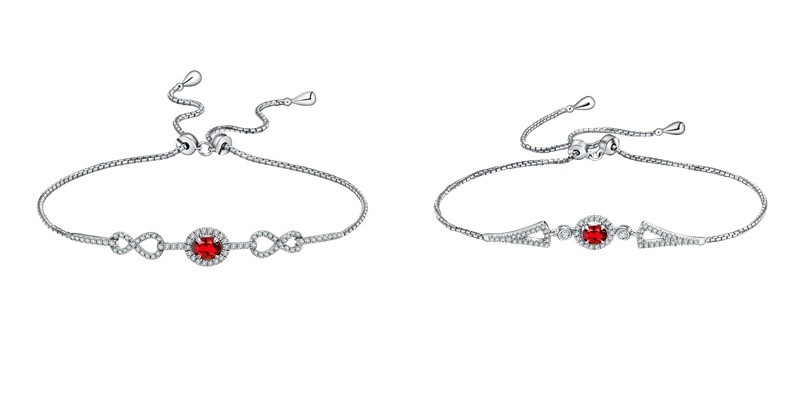 Koleksi Ruby Chain Bracelet dari MONDIAL. © MONDIAL