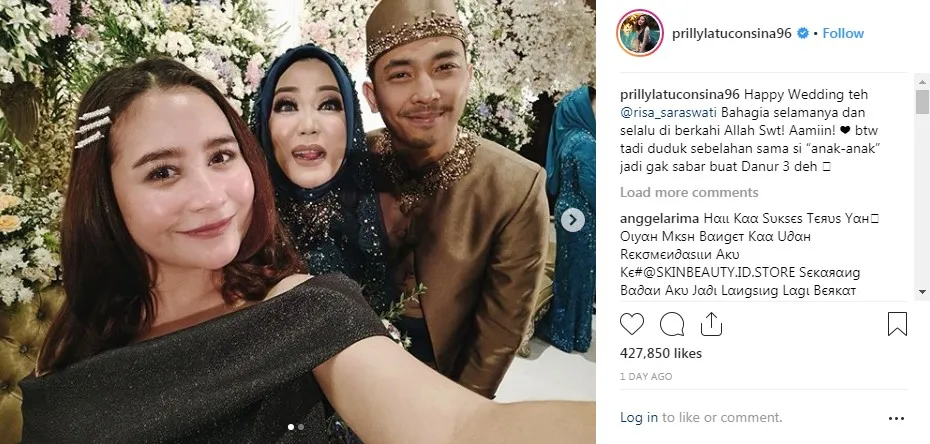 © Instagram Prilly Latuconsina