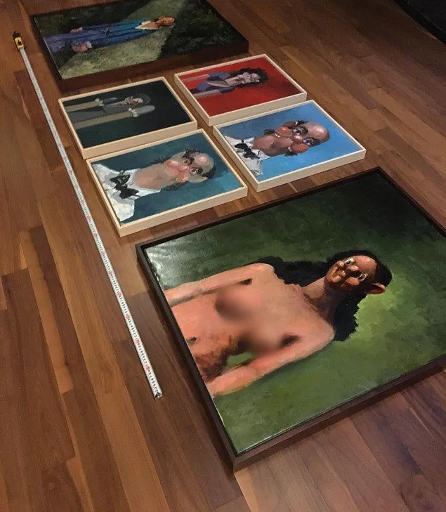 Lukisan Jean Louis © Istimewa