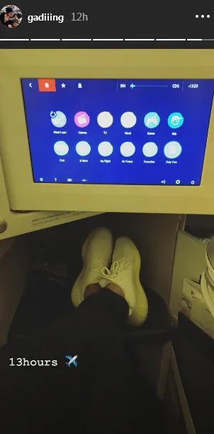 Gading menuju Paris ©instagram/gadingmarten