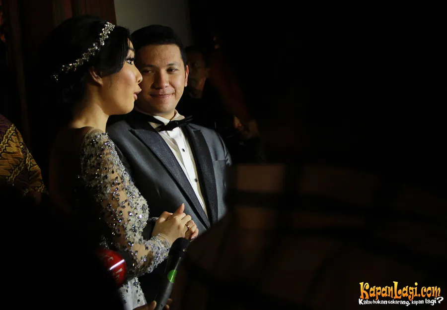 Gisel - Gading Marten @Foto: Agus Apriyanto
