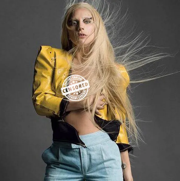 Salah satu pose panas Gaga © instagram.com/ladygaga