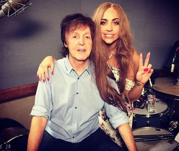 Paul McCartney - Lady Gaga @foto: Instagram/ladygaga