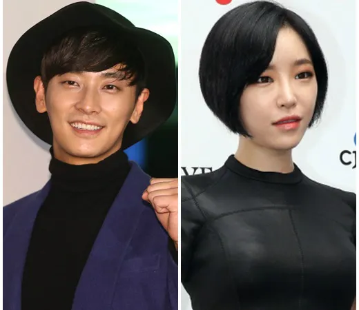 Pasangan serasi? Joo Ji Hoon yang seorang aktor dan Ga In seorang idol K-Pop foto via Soompi