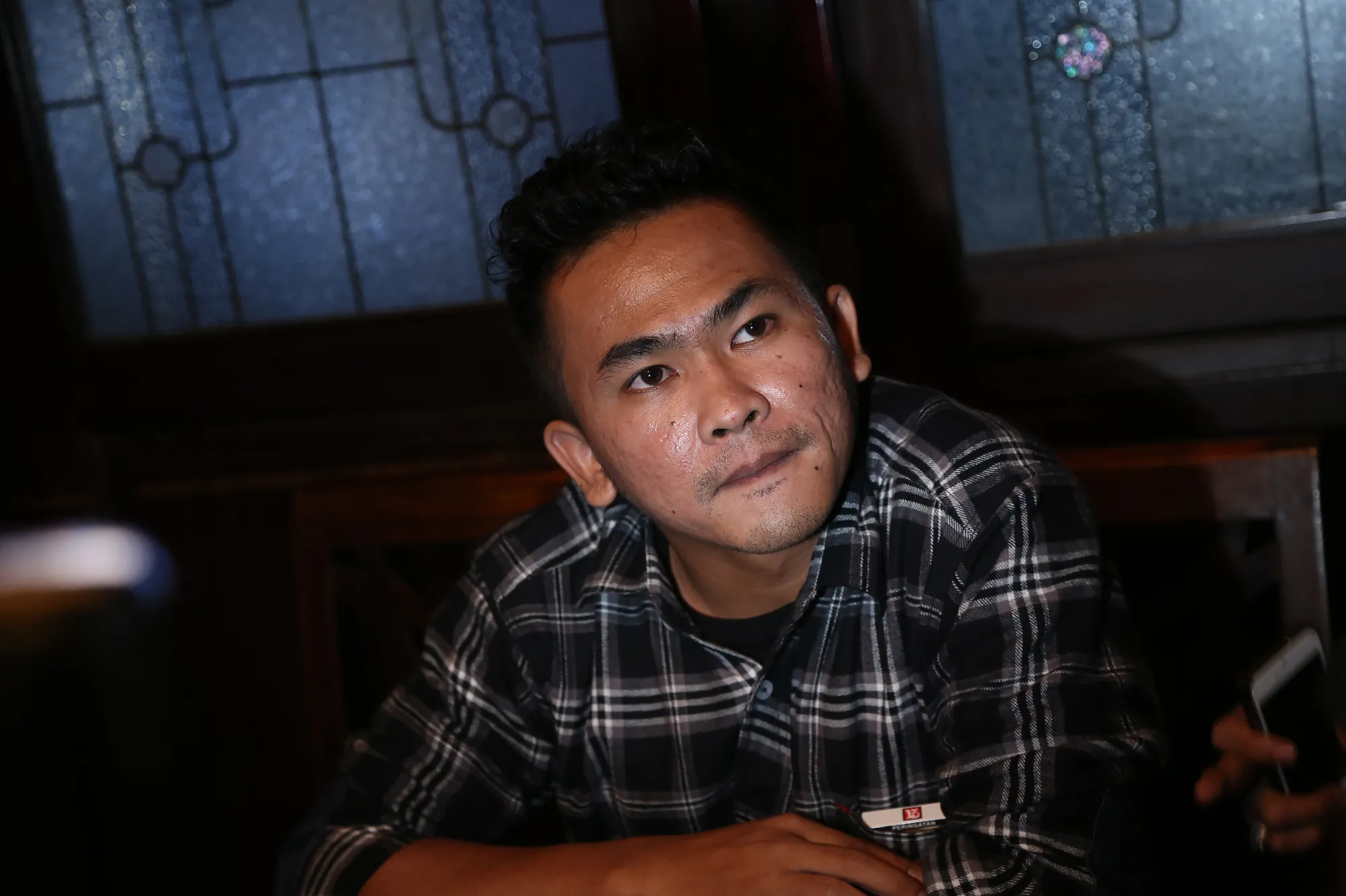 Pihak Arez merasa tidak ada itikad baik dari Ijonk untuk mengembalikan alat musik yang hilang. ©KapanLagi.com®/Agus Apriyanto