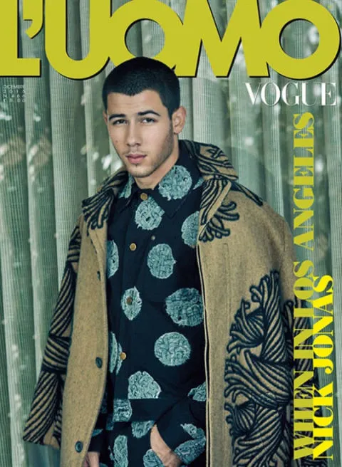 Jadi model cover Vogue Italia, Nick berani berbicara soal LGBT © vogue