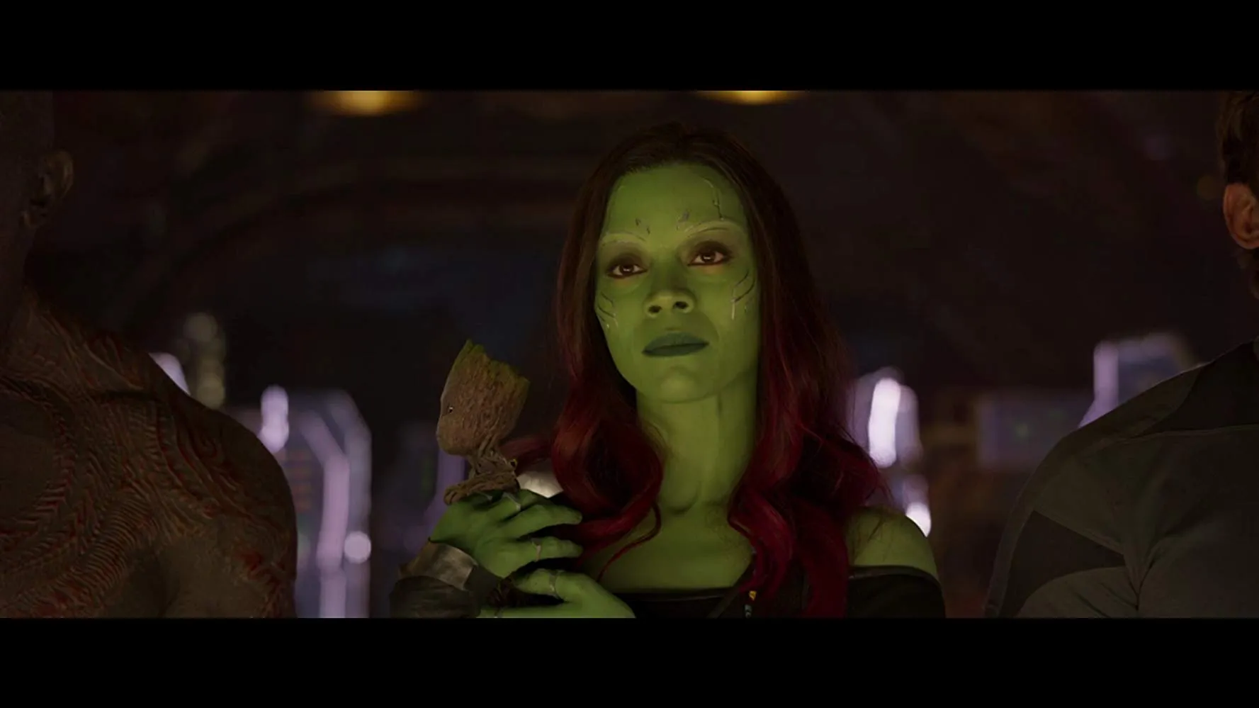Zoe Saldana Sebagai Gamora credit: Guardians Of The Galaxy 2/ Mervel