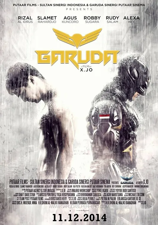 Poster resmi GARUDA SUPERHERO. (Putaar Production)