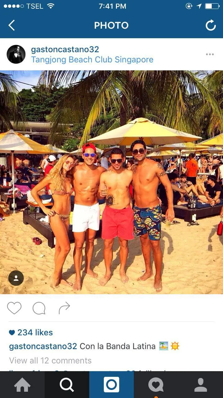 Gaston Castano © Instagram