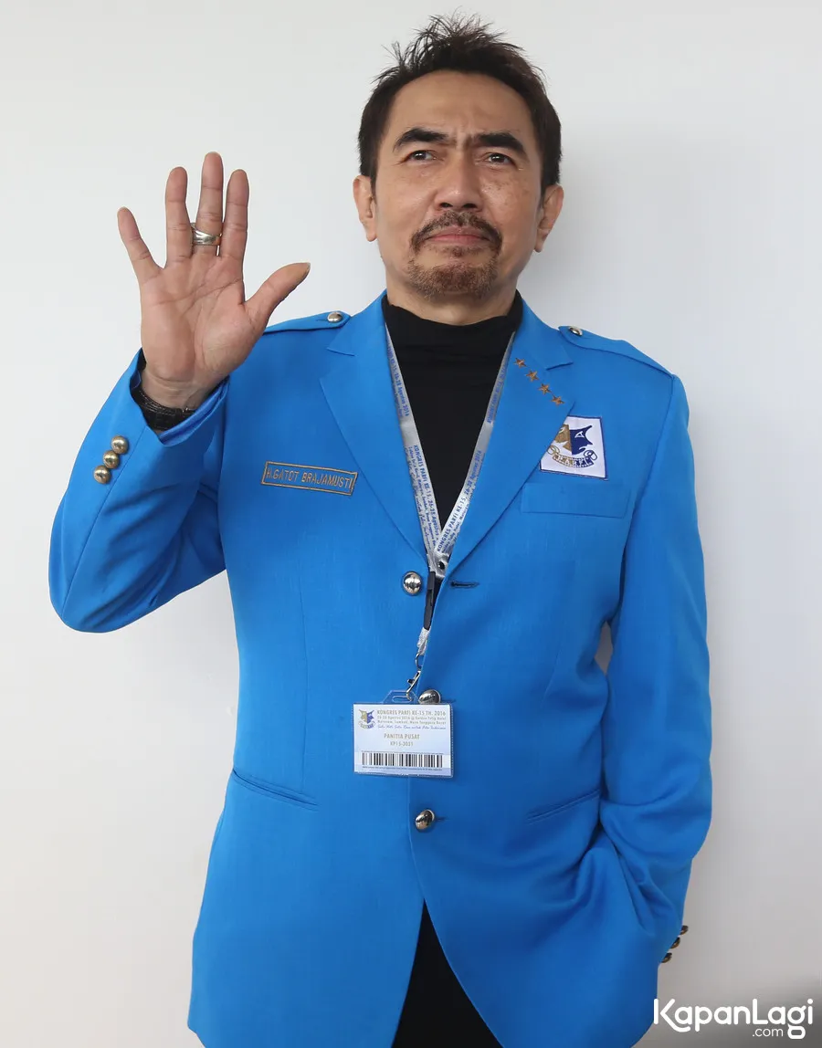 Gatot Brajamusti ditangkap karena narkoba. ©KapanLagi.com/Budy Santoso