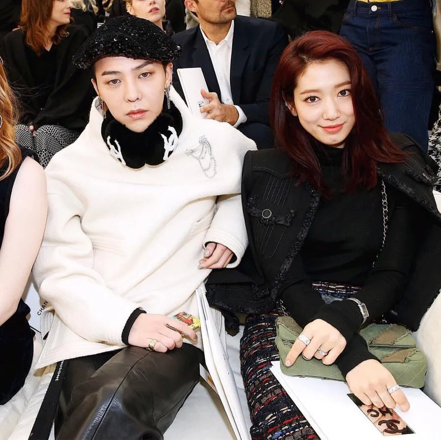 GD dan Park Shin Hye di Chanel event © Chanel