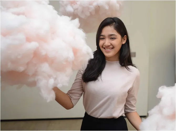 Cut Syifa lebih nyaman memakai pakaian yang tertutup. © KapanLagi.com/Bayu Herdianto