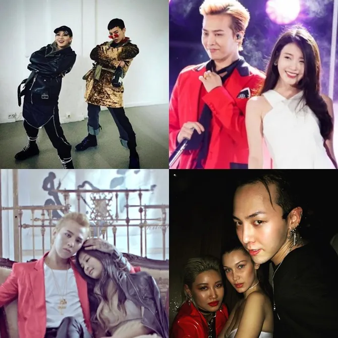 GD dan sahabat wanitanya © Istimewa