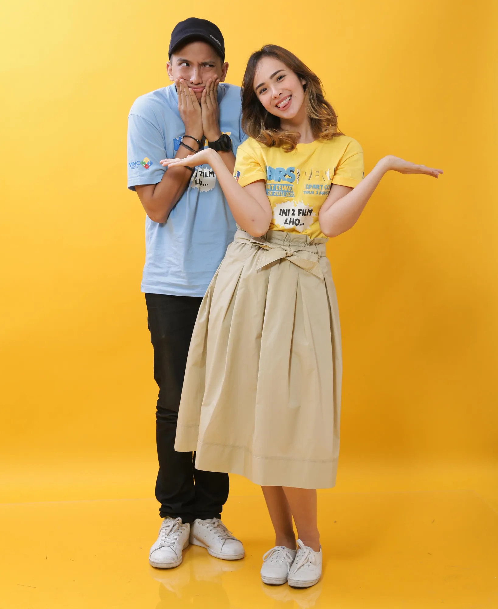 Pamela Bowie & Ge Pamungkas © Kapanlagi/Budy Santoso