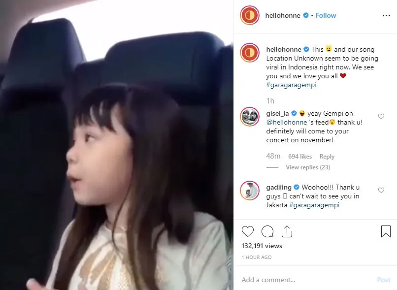 Credit: Instagram/hellohonne